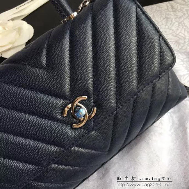 香奈兒CHANEL 92992 2018最新V字型 單手挽手提單肩包 DSC1981